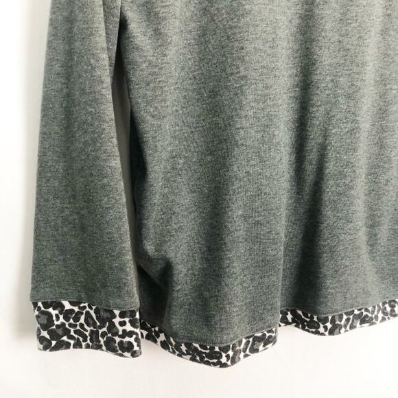 Needle & Threads Vintage Animal Print Full Zip Cardigan Size M - Picture 10 of 11